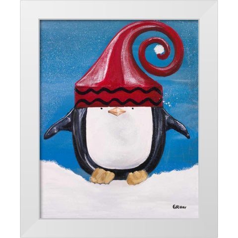 Paddison and Friends III White Modern Wood Framed Art Print by Ritter, Gina