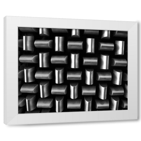 Industrial II White Modern Wood Framed Art Print by Rodriguez, Jairo