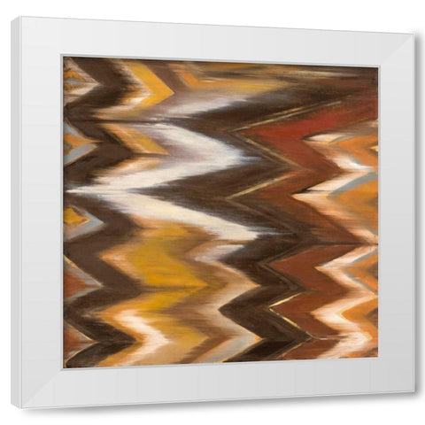 New Mexico II White Modern Wood Framed Art Print by Pinto, Patricia