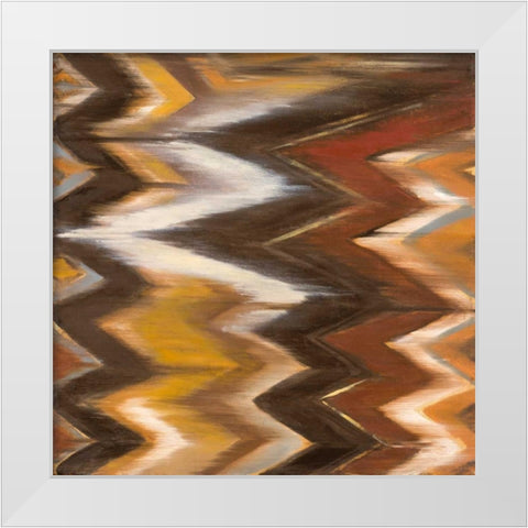 New Mexico II White Modern Wood Framed Art Print by Pinto, Patricia