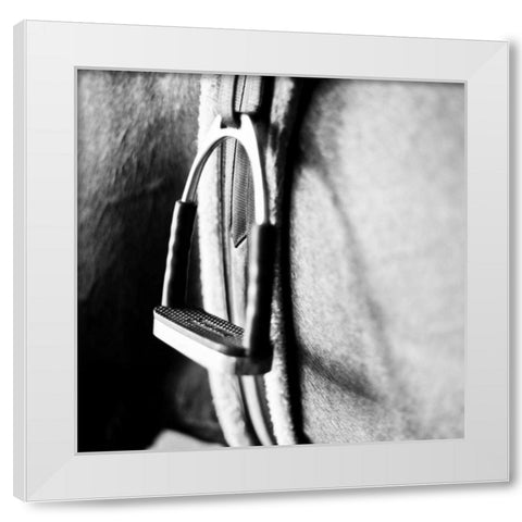 In the Stable II White Modern Wood Framed Art Print by Bryant, Susan