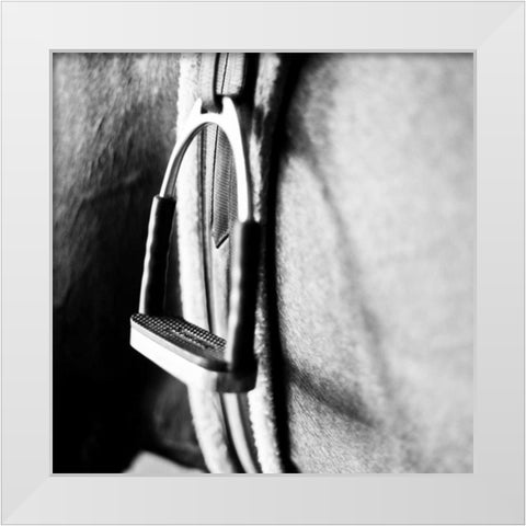 In the Stable II White Modern Wood Framed Art Print by Bryant, Susan