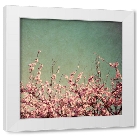 Springtime I White Modern Wood Framed Art Print by Bryant, Susan