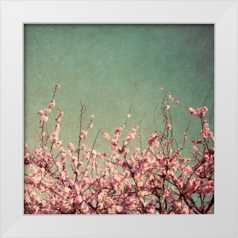 Springtime I White Modern Wood Framed Art Print by Bryant, Susan