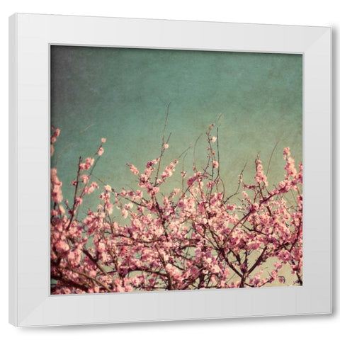 Springtime II White Modern Wood Framed Art Print by Bryant, Susan