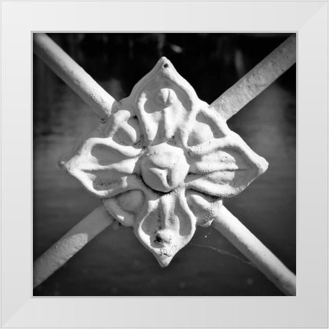 Over the Lake II White Modern Wood Framed Art Print by Rodriguez, Jairo