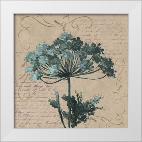 Modern Beauty II White Modern Wood Framed Art Print by Loreth, Lanie