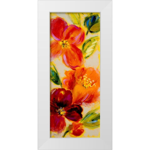 Spring is Calling I White Modern Wood Framed Art Print by Loreth, Lanie