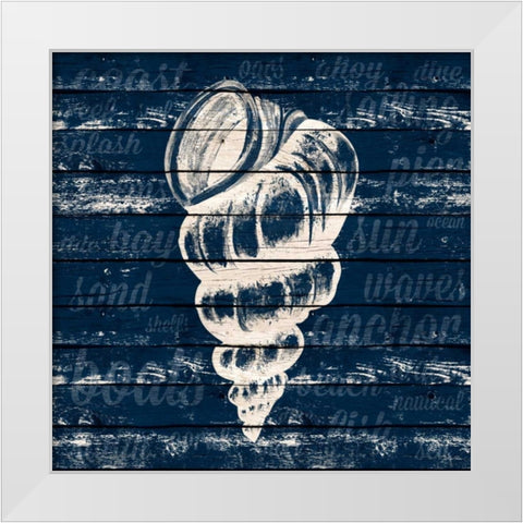 Coastal Wonder VI White Modern Wood Framed Art Print by Ritter, Gina