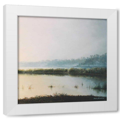 Early to Rise II White Modern Wood Framed Art Print by Nawrocke, Bruce