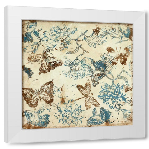 Natures Soiree II White Modern Wood Framed Art Print by Ritter, Gina