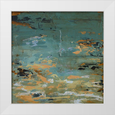 Under the Sycamores I White Modern Wood Framed Art Print by Loreth, Lanie