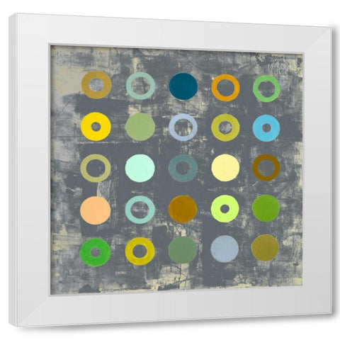 Cloudy Days II White Modern Wood Framed Art Print by Marcon, Michael