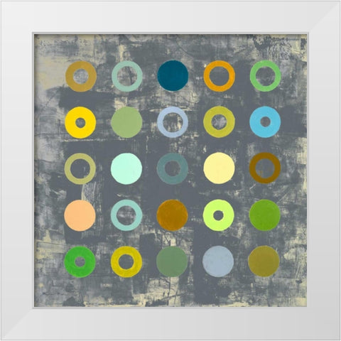 Cloudy Days II White Modern Wood Framed Art Print by Marcon, Michael
