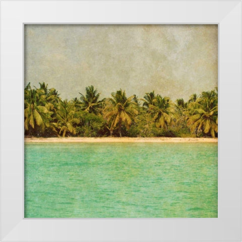 Dominican Republic I White Modern Wood Framed Art Print by Acosta