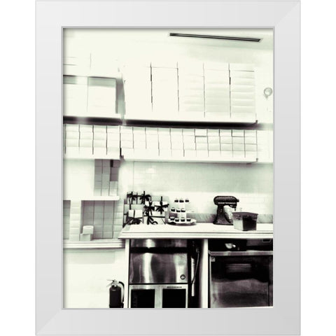 Sweet Tooth II White Modern Wood Framed Art Print by Acosta