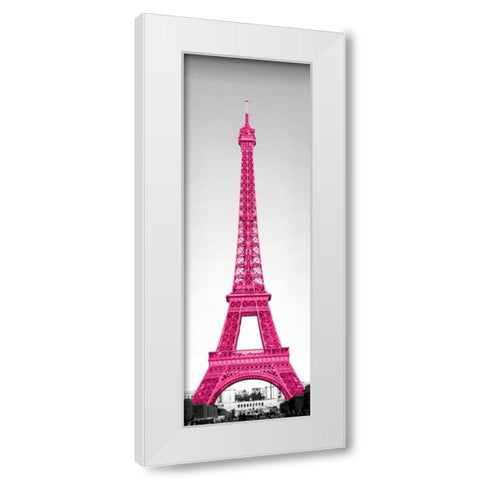 Pretty in Paris White Modern Wood Framed Art Print by Navas, Emily