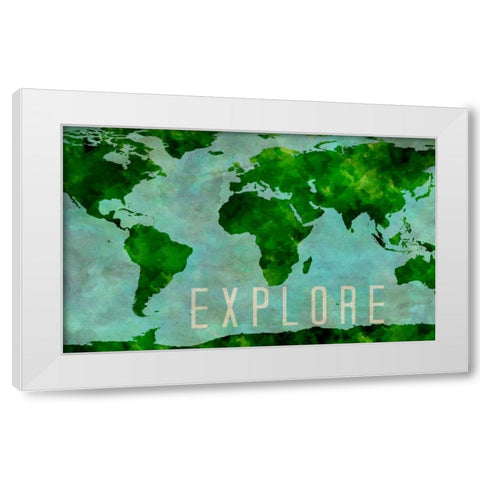 Explore White Modern Wood Framed Art Print by Sundance Studio