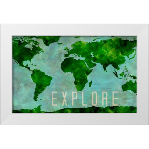 Explore White Modern Wood Framed Art Print by Sundance Studio