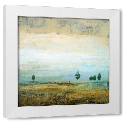 Open Atmosphere II White Modern Wood Framed Art Print by Marcon, Michael