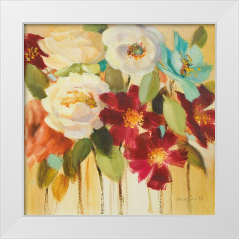 Promise of Giverny I White Modern Wood Framed Art Print by Loreth, Lanie