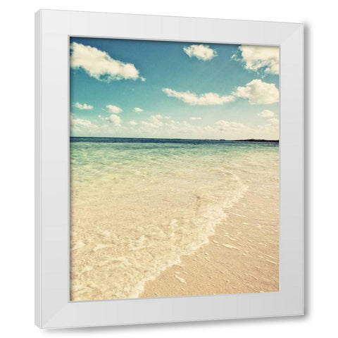 Bimini Day I White Modern Wood Framed Art Print by Bryant, Susan