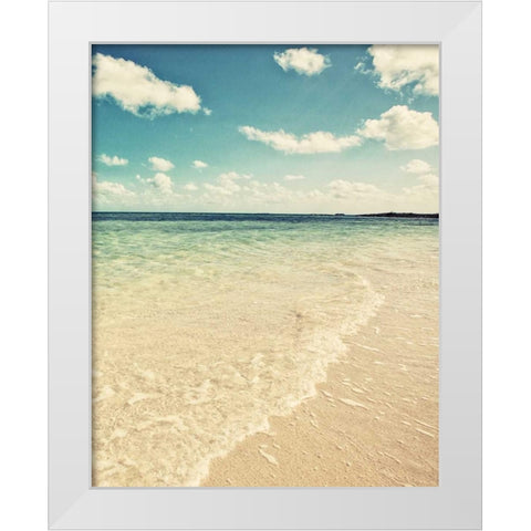 Bimini Day I White Modern Wood Framed Art Print by Bryant, Susan