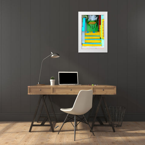Cocktail House White Modern Wood Framed Art Print by Peck, Gail