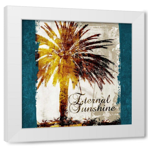 Eternal Sunshine White Modern Wood Framed Art Print by Spaeth, John