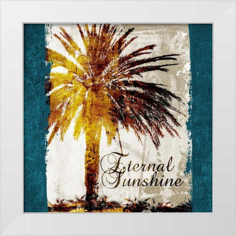 Eternal Sunshine White Modern Wood Framed Art Print by Spaeth, John