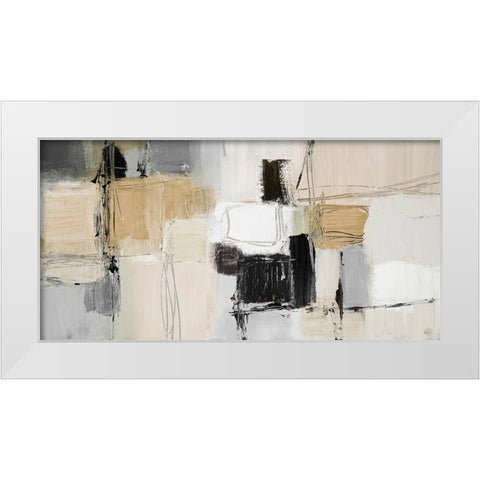 Neutral Variety White Modern Wood Framed Art Print by Loreth, Lanie