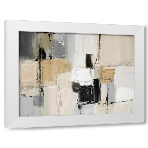 Neutral Variety White Modern Wood Framed Art Print by Loreth, Lanie