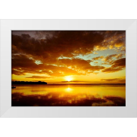Faith White Modern Wood Framed Art Print by Nawrocke, Bruce