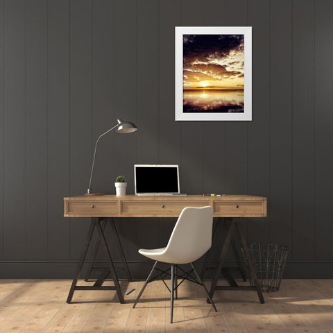 Faith White Modern Wood Framed Art Print by Nawrocke, Bruce
