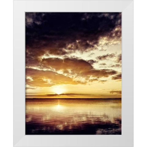 Faith White Modern Wood Framed Art Print by Nawrocke, Bruce