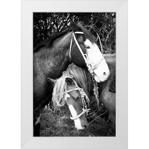 Before the Ride II White Modern Wood Framed Art Print by Coppel, Anna