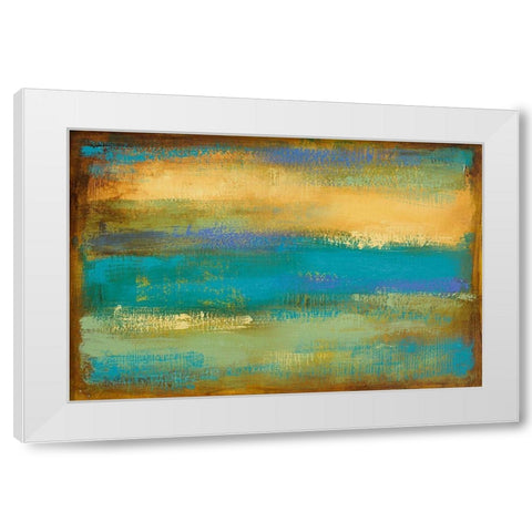 Spring Landscape White Modern Wood Framed Art Print by Loreth, Lanie