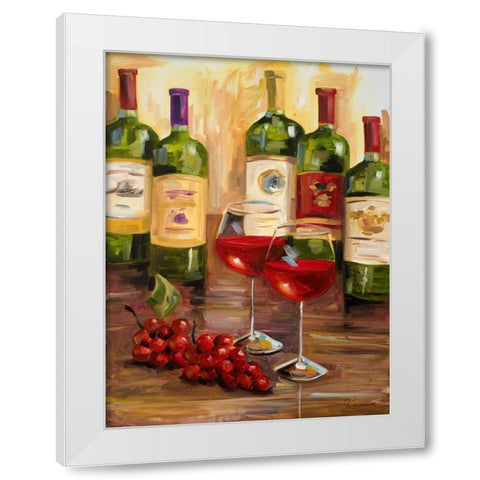 Chianti I White Modern Wood Framed Art Print by French-Roussia, Heather A.