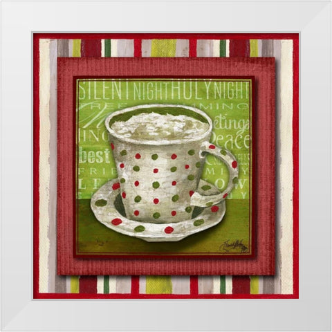 Taste of Christmas IV White Modern Wood Framed Art Print by Medley, Elizabeth