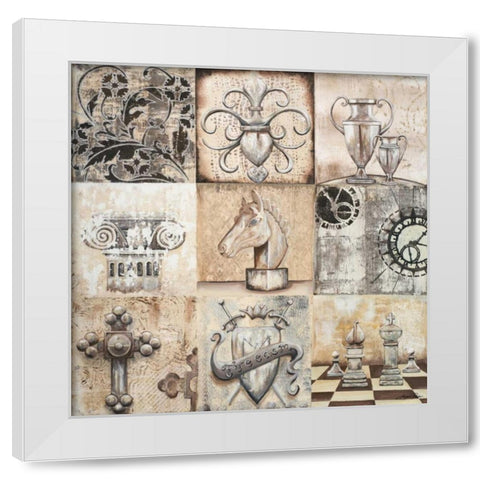 Roman Empire II White Modern Wood Framed Art Print by Ritter, Gina
