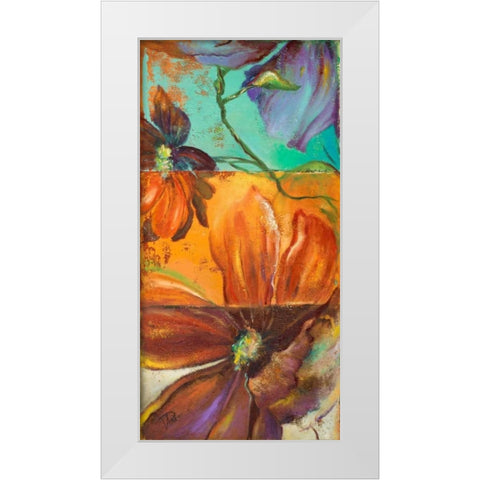 Modernismo I White Modern Wood Framed Art Print by Pinto, Patricia