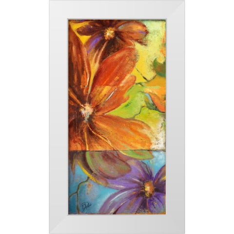 Modernismo II White Modern Wood Framed Art Print by Pinto, Patricia