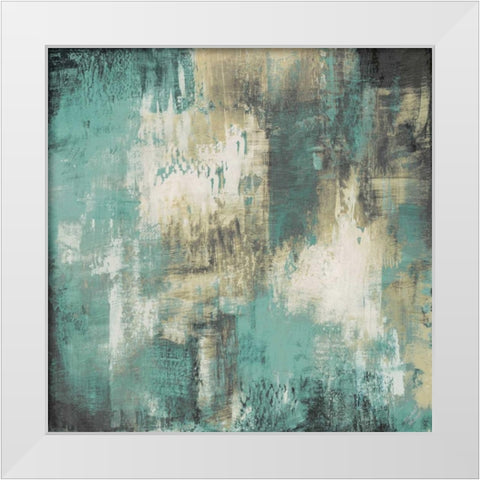 Autumn Potential III White Modern Wood Framed Art Print by Marcon, Michael