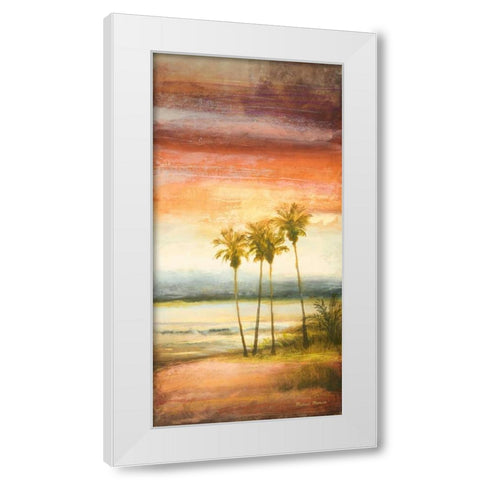 After the Storm White Modern Wood Framed Art Print by Marcon, Michael