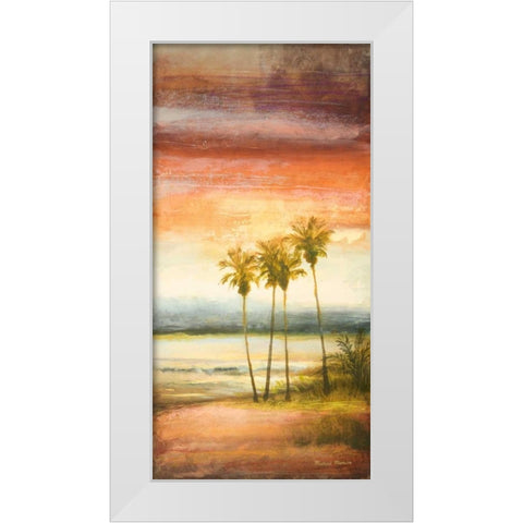 After the Storm White Modern Wood Framed Art Print by Marcon, Michael