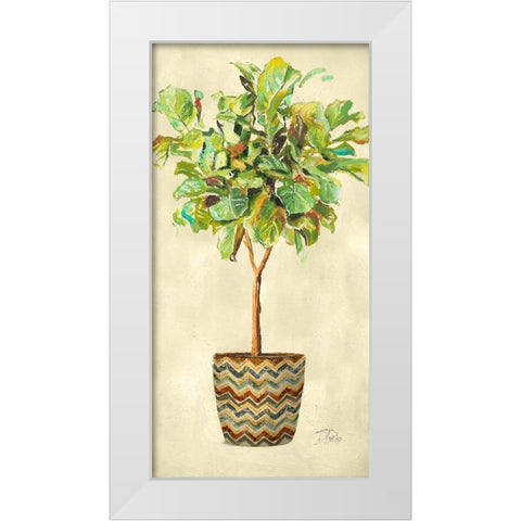 Essential Compliment on Cream IV White Modern Wood Framed Art Print by Pinto, Patricia