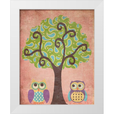Wisdom in Trees I White Modern Wood Framed Art Print by Metz, Andi