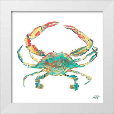 Caribbean Sealife II White Modern Wood Framed Art Print by DeRice, Julie