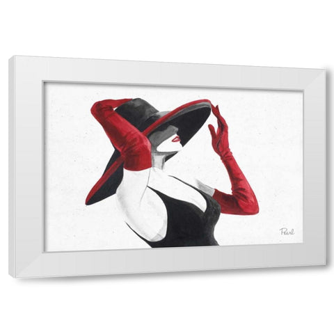 Women of Style I White Modern Wood Framed Art Print by Urban Pearl Collection, Llc