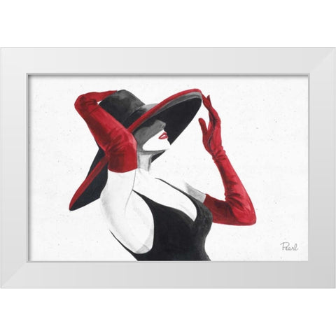 Women of Style I White Modern Wood Framed Art Print by Urban Pearl Collection, Llc
